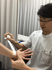 仕事中でのケガの例